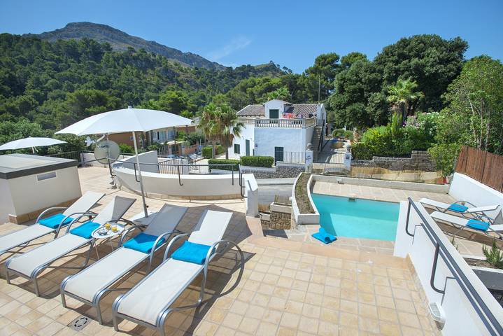 Finca mit Meerblick für 6 Personen, mit Balkon und Terrasse sowie Ausblick in Pollença - 4