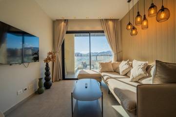 Gîte pour 5 personnes, avec vue et balcon à Eilat