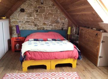 Chambre d’hôte pour 2 personnes, avec jardin, animaux acceptés à Plougoulm
