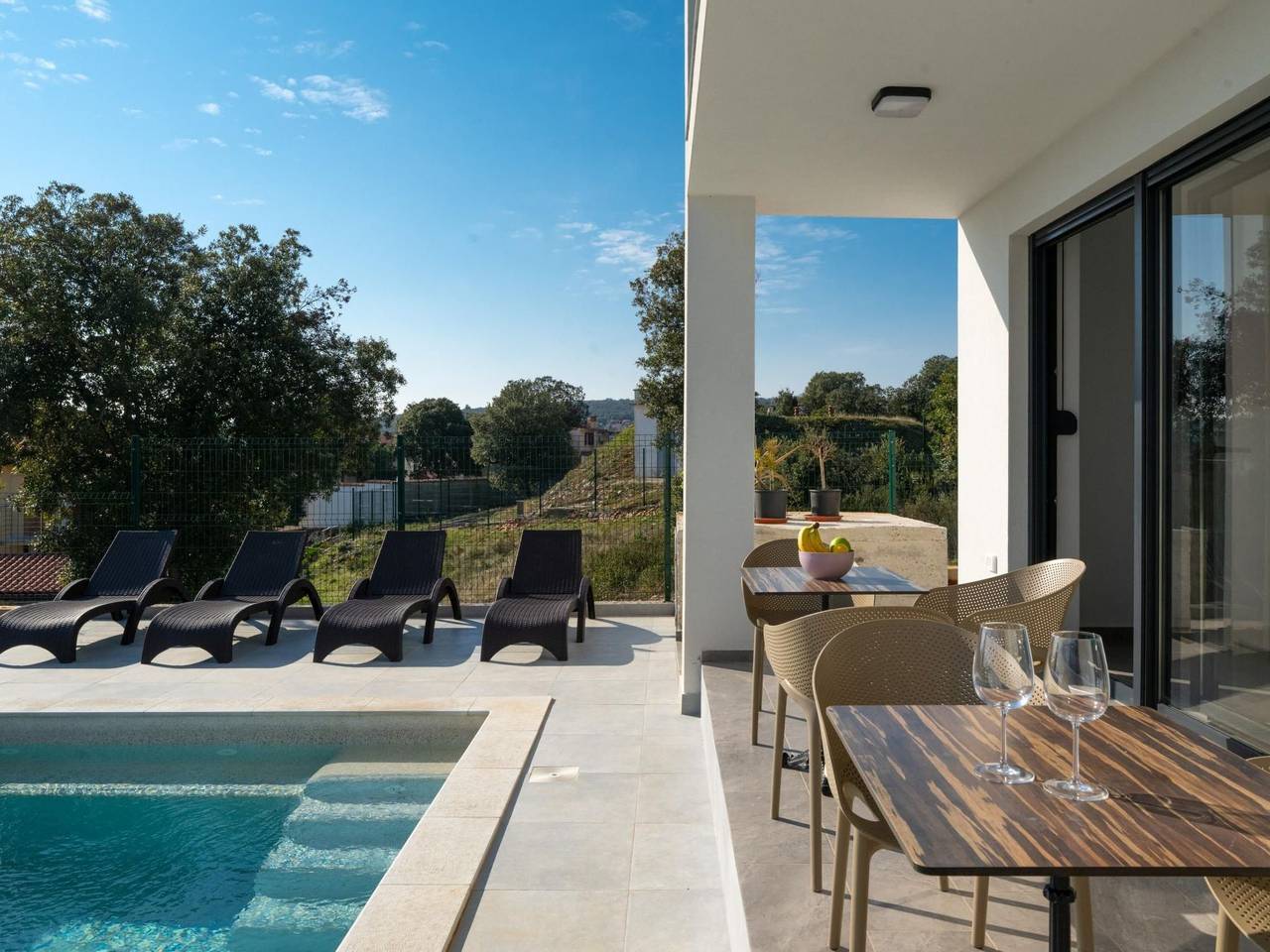 Villa Artec mit Meerblick in Marčana, Südküste Istrien