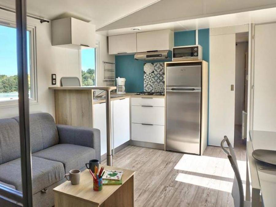 Camping Domaine du Launay - Mobilhome 6 personas - Casa móvil de 3 dormitorios. in Plouézec, Côte de Goëlo