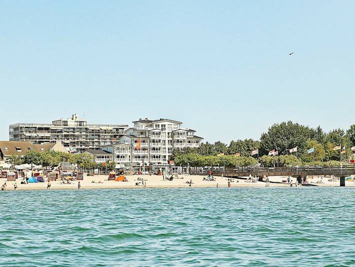 Ferienwohnung für 2 Personen, mit Garten und Sauna sowie Balkon und Whirlpool, kinderfreundlich in Großenbrode