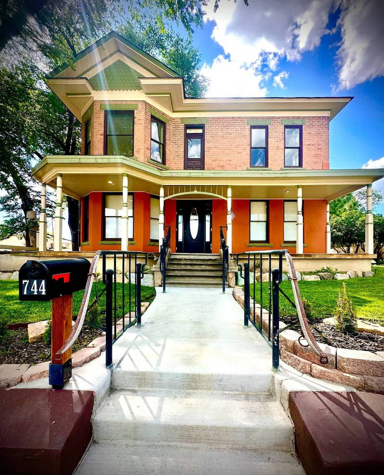 Franklin Fab Gallery house in Raton, Colfax County