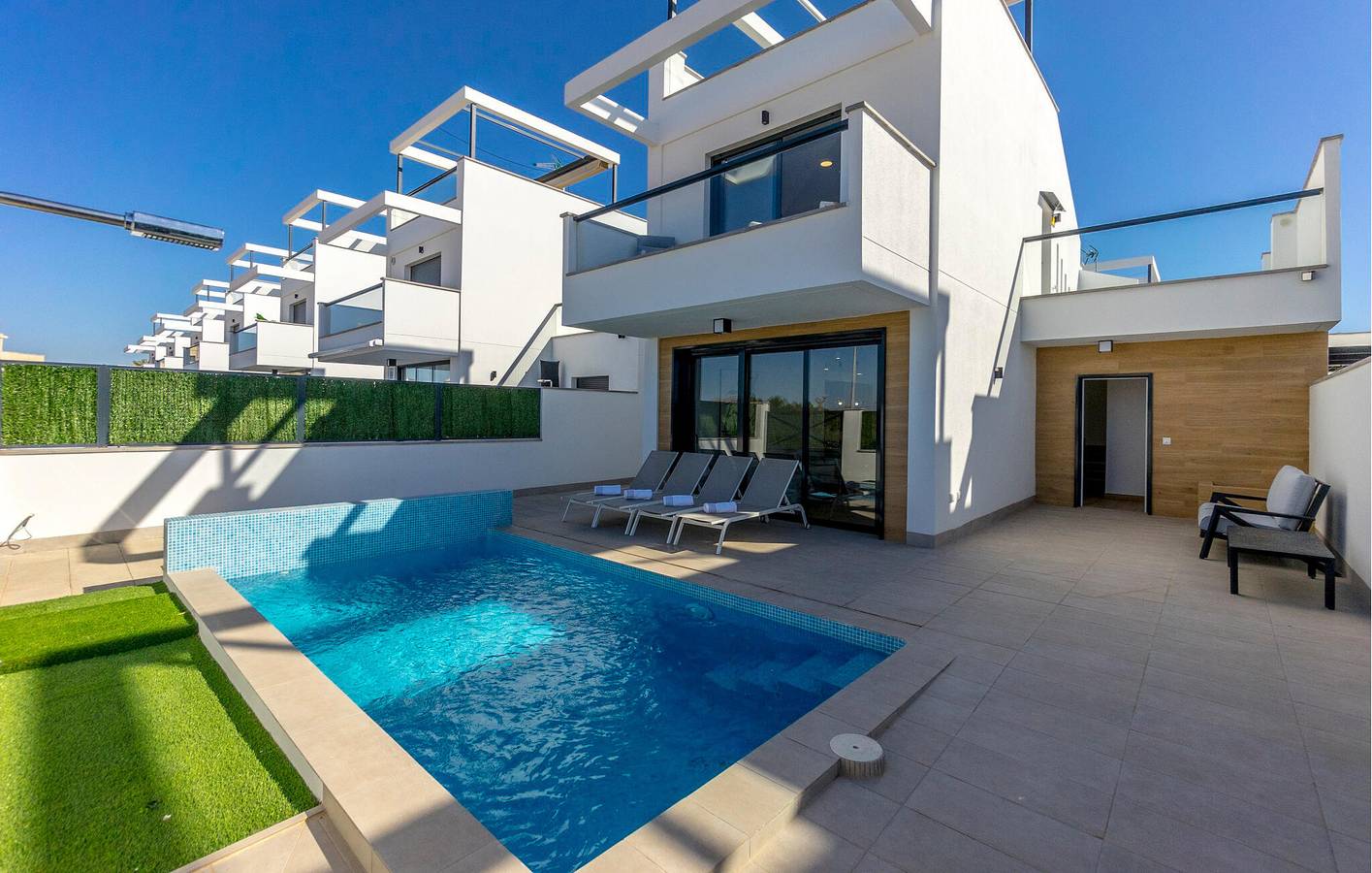 Appartement moderne avec piscine et WiFi, parking - près du restaurant indien Red Rose in Roda Golf, San Javier