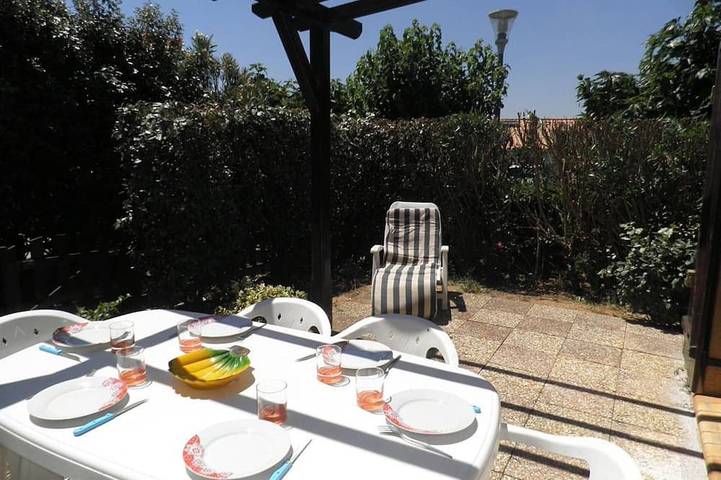 Bungalow pour 6 personnes, avec piscine à Gruissan