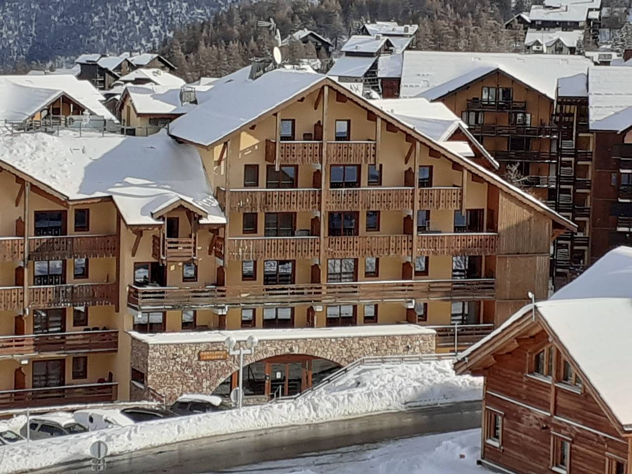 Ganze Wohnung, Gemütliche Wohnung in Pelinche, Risoul - 30m² in Station de Risoul, Risoul
