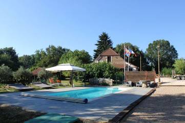 Cottage pour 5 personnes, avec jardin et sauna ainsi que piscine et vue à Saint-Germain-du-Bois