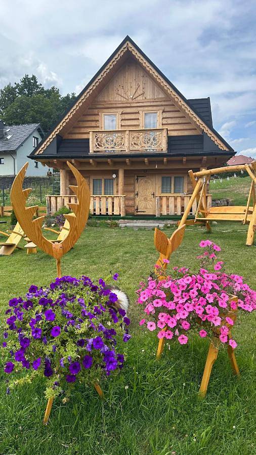 Domek "Góraleczka " koło Karpacza - z widokiem na góry in Sosnówka, Sudety (Polska)