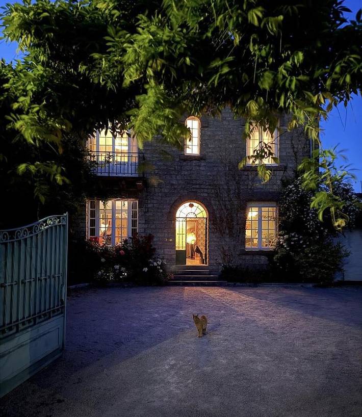 Chambre d’hôte pour 4 personnes, avec jardin et vue, animaux acceptés