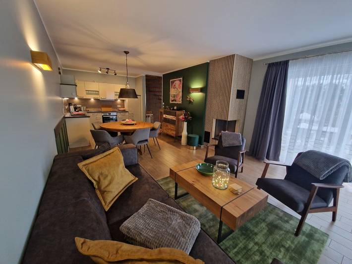 Ferienhaus für 6 Personen, mit Garten und Sauna sowie Whirlpool, mit Haustier in Göhren-Lebbin