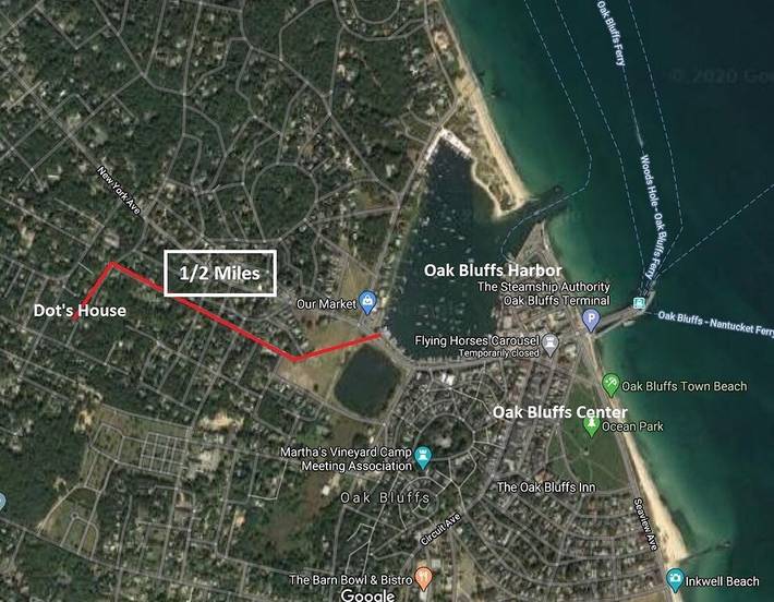 Vacation rental for 8 people, with yard in Oak Bluffs