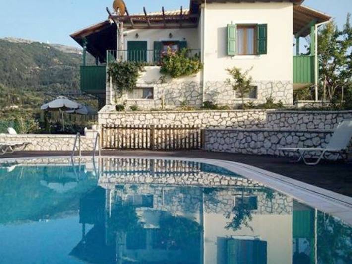 Ferienwohnung für 4 Personen, mit Pool und Garten sowie Ausblick, mit Haustier - 1