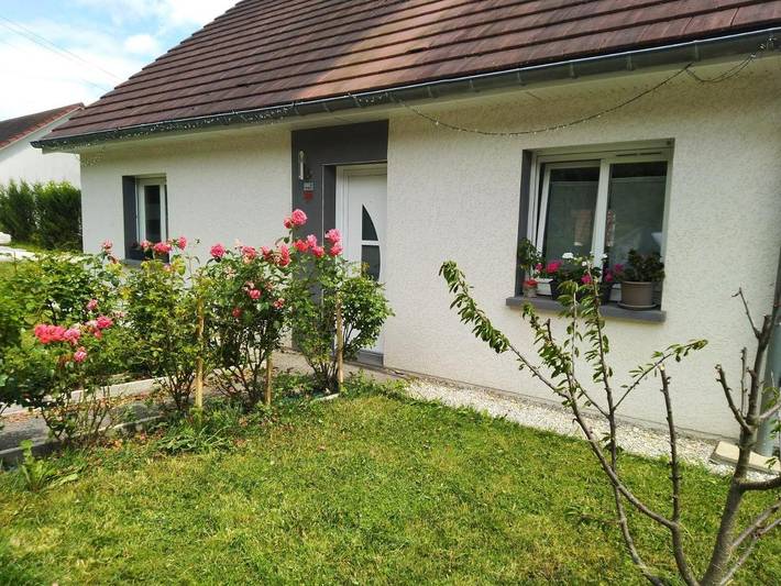 Appartement de vacances pour 4 personnes, avec Terrasse et Jardin ainsi que Piscine et Vue