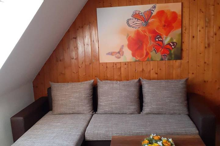 Ferienwohnung für 4 Personen, mit Garten