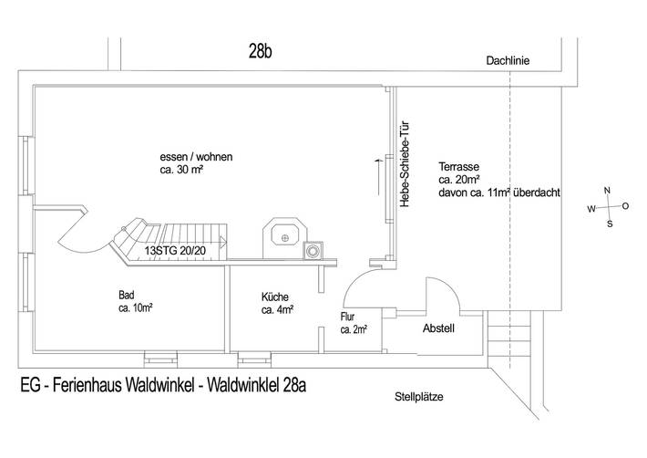 Ferienhaus für 4 Personen, mit Garten im Waldecker Land - 4
