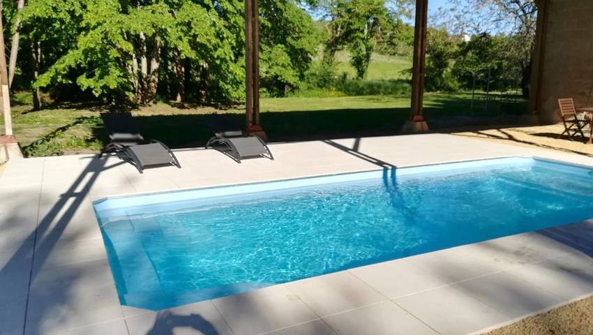 Gîte pour 8 personnes, avec jardin et piscine à Vouneuil-sur-Vienne
