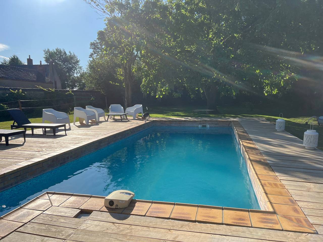 Maison de vacances 'La Béchetière' avec piscine privée, terrasse privée et Wi-Fi in Parcé-sur-Sarthe, Sarthe