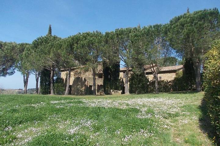 Appartamento per 5 persone, con giardino e piscina, con animali domestici in Casale Marittimo