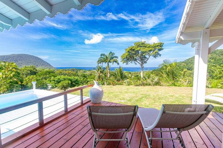 Villa pour 4 personnes, avec vue et jardin à Deshaies - 3