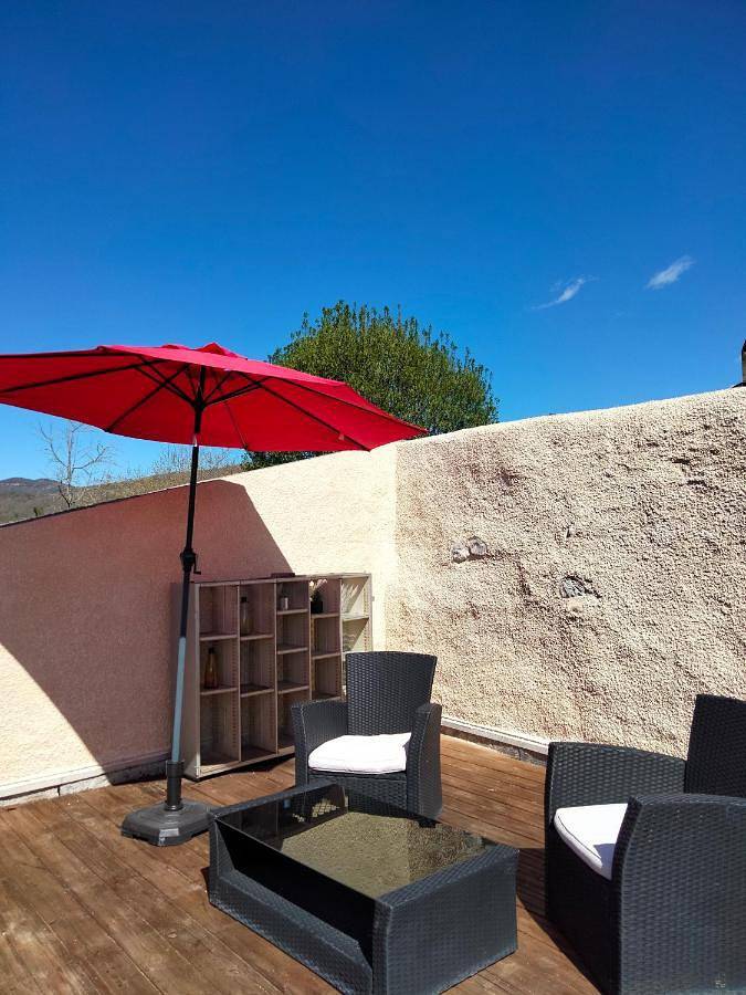 Double Room with Terrace in Chomérac, Privas (arrondissement)
