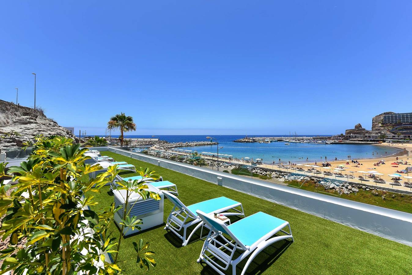 Feriehus for 4 personer med terrasse in Playa de Puerto Rico, Gran Canaria syd