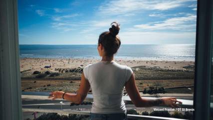 Hôtel pour 3 personnes, avec vue et terrasse dans Plage des Rochelets