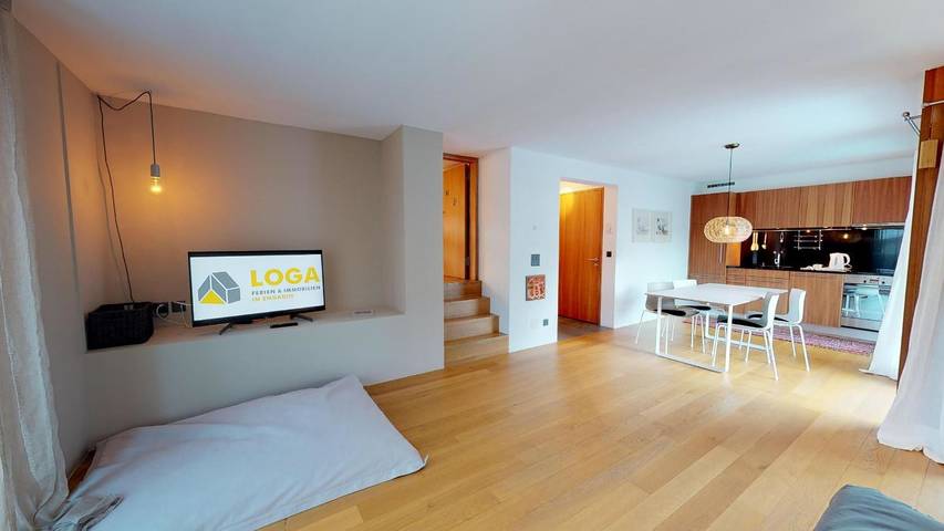 Ferienwohnung für 2 Personen, mit Balkon und Ausblick in Bregaglia - 2