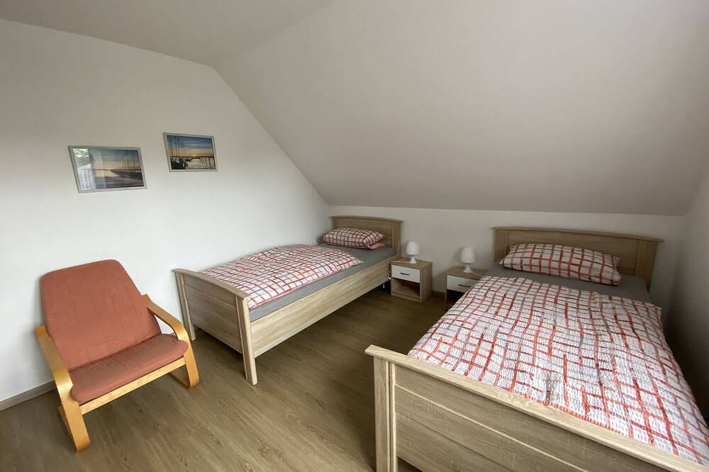 Ganze Wohnung, Ferienwohnung „Zur Kuhweide“ in Dunum, Nordseeküste