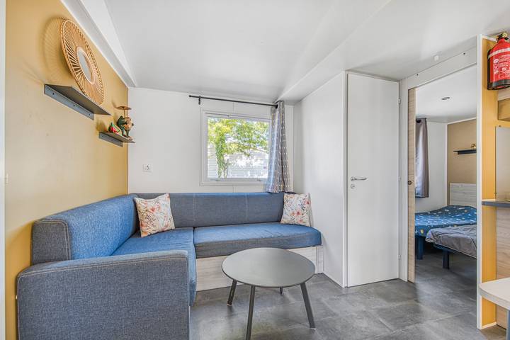 Wohnwagen für 6 Personen, mit Garten und Kinderpool, kinderfreundlich in Lège-Cap-Ferret - 3