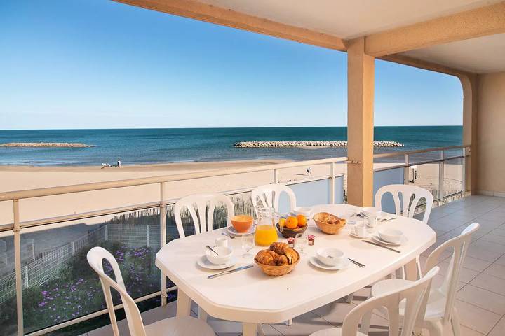 Ferienwohnung für 6 Personen, mit Ausblick und Pool in Valras-Plage - 3