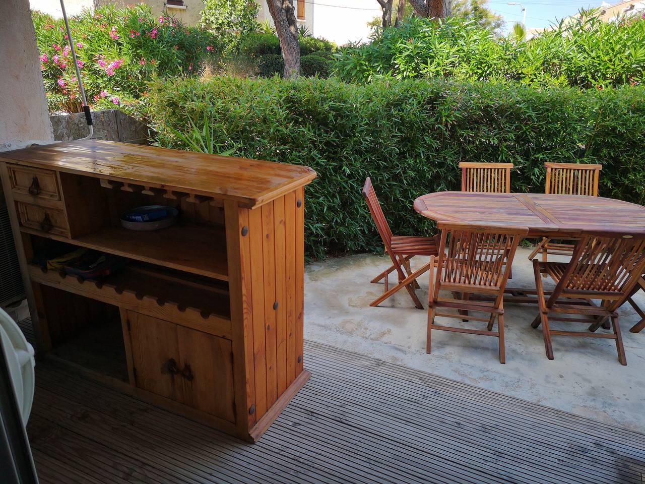 Ferienhaus 'Bord De Mer' mit Balkon, Wi-Fi und Klimaanlage in La Coudoulière, Six-Fours les Plages