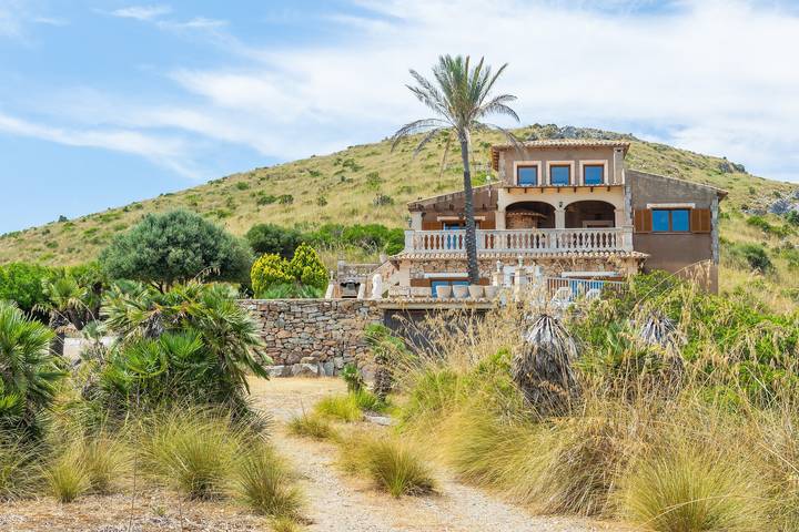 Ferienhaus 'Ca Na Lluny' mit Meerblick, privatem Pool und Wlan in Cala Torta, Artà