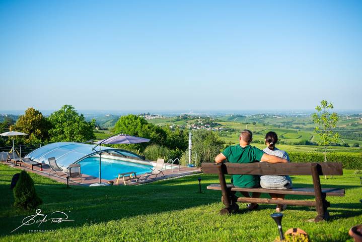 Villa 'Casa Vacanze Elios B' with Mountain View, Wi-Fi and Air Conditioning in Santa Maria della Versa, Oltrepò Pavese