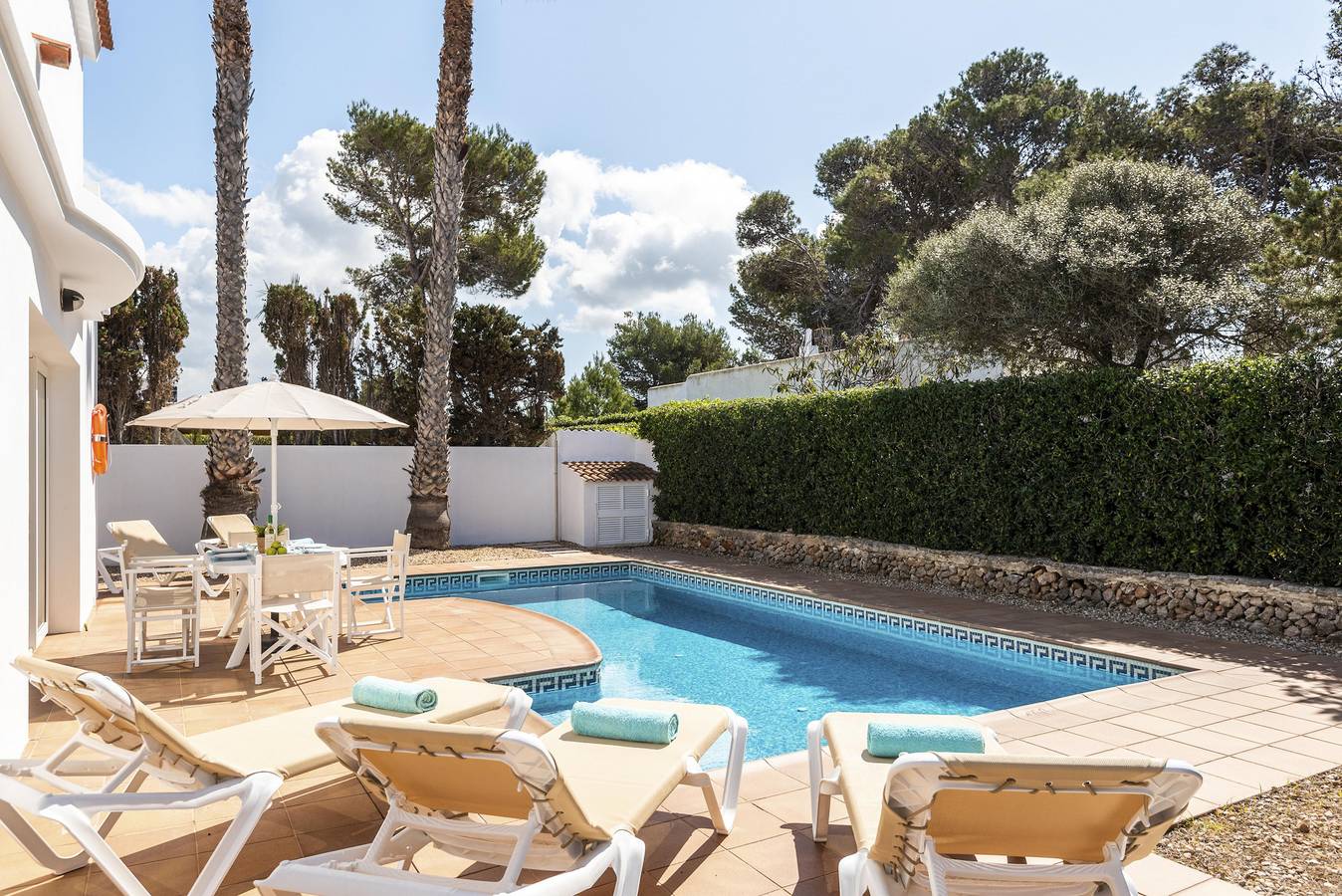 Villa Marina in Cala Blanca, Ciutadella