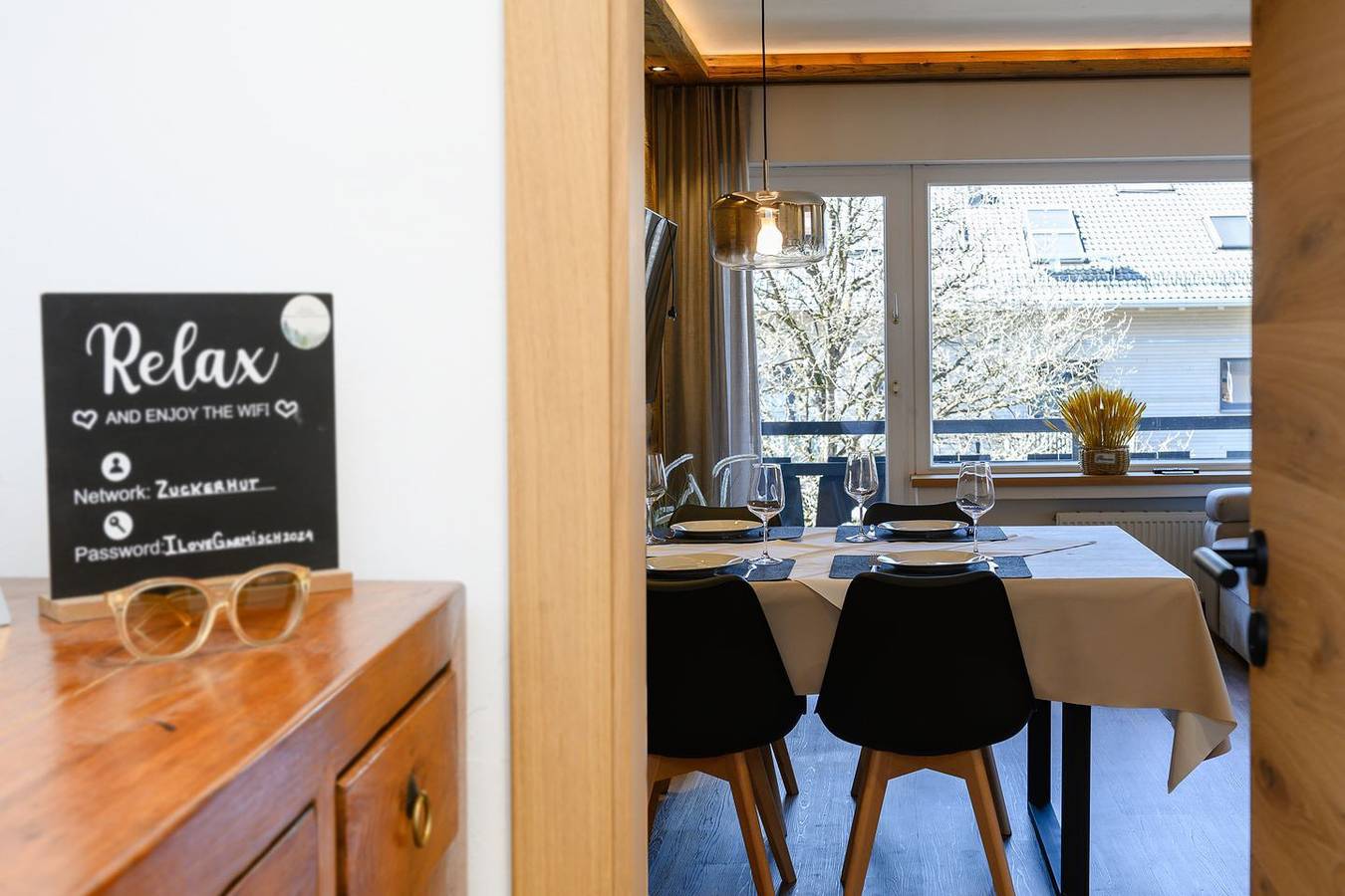 Ganze Wohnung, Ferienwohnung für 4 Personen mit Ausblick in Garmisch-Partenkirchen, Bayerische Alpen