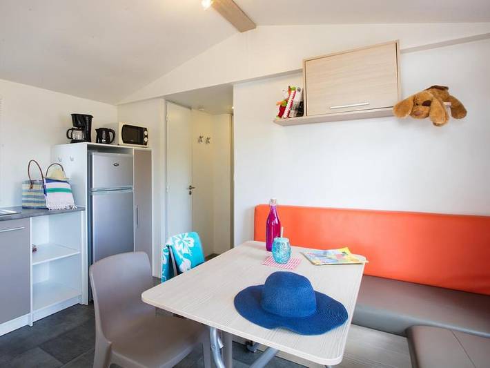 Camping Sites et Paysages - Le Ventoulou - Mobilheim 6 personen - Cottage Rocamadour Tribu - 3 Zimmer in Thégra, Regionaler Naturpark Causses du Quercy