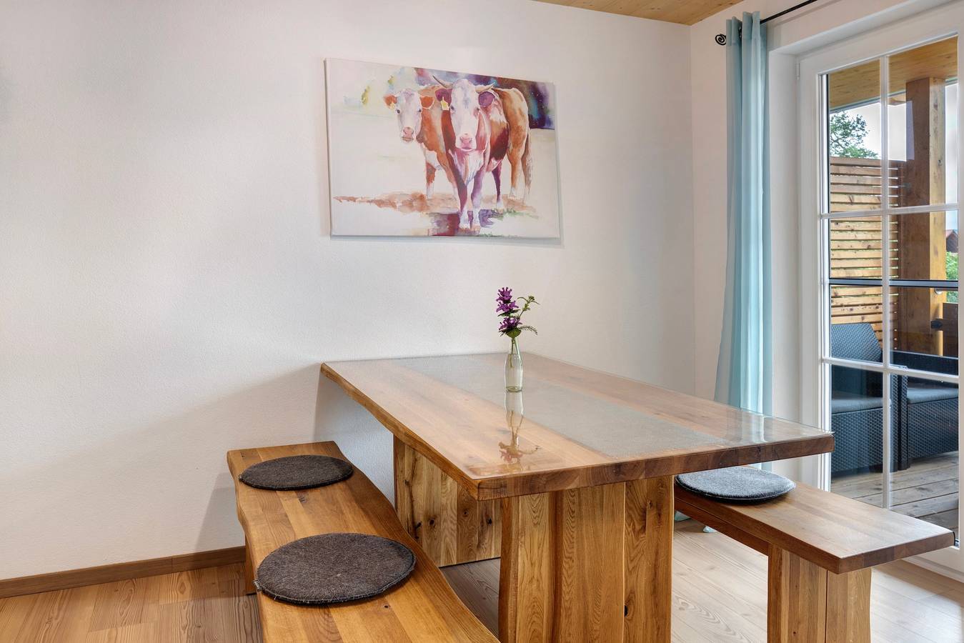 Ganze Wohnung, Ferienwohnung Gauchach" mit Gemeinschaftsgarten, Balkon und Wlan in Unadingen (Löffingen), Löffingen
