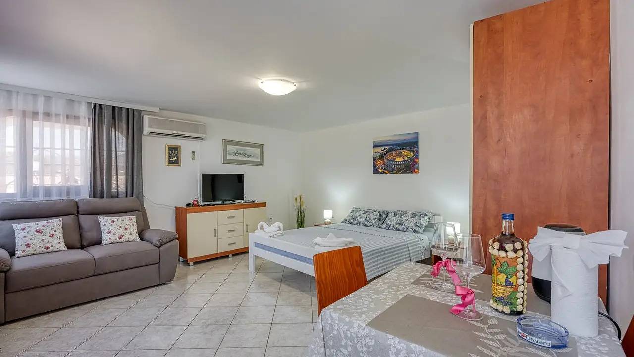 Zimmer für 2 Personen (27 m²) in Barbariga in Bale (Croatie), Région de Rovinj