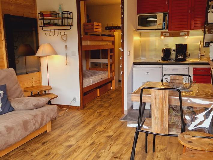 Estudio entero, Apartamento acogedor cerca de pistas en Aime-la-Plagne in La Plagne, Aime-la-Plagne