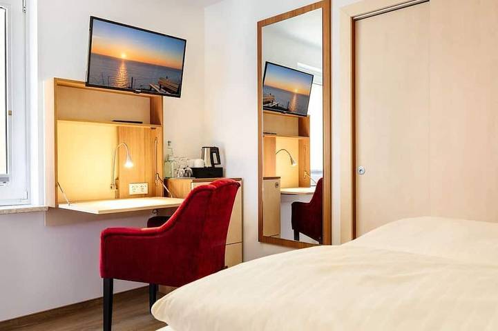 Doppelzimmer Kompakt zur Inselseite - Helgolandia Dependance in Helgoland