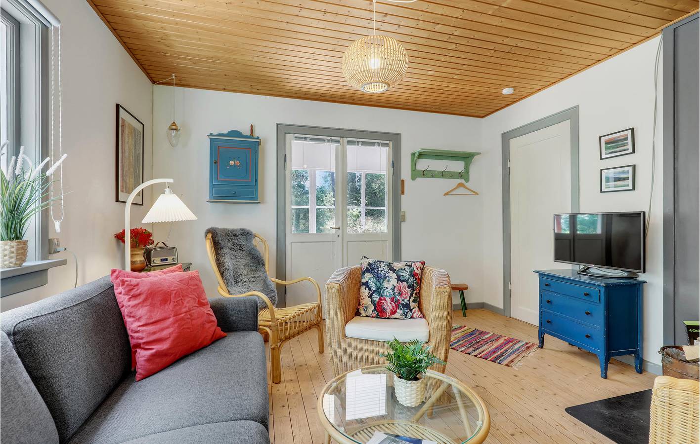 Ferienhaus für 6 Personen mit Terrasse in Snogebæk, Bornholm