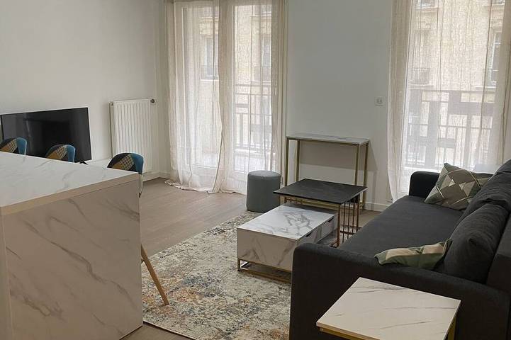 Appartement de vacances pour 5 personnes, avec balcon, animaux acceptés à Levallois-Perret