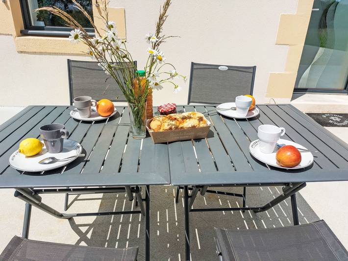 Location de vacances pour 5 personnes, avec terrasse et jardin, animaux acceptés à Plonéour-Lanvern - 3