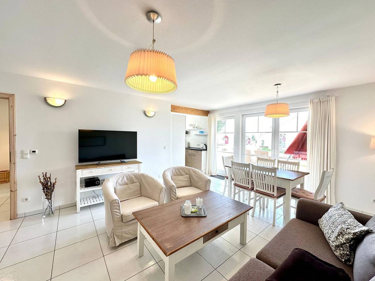 Ganze Wohnung, Ferienhaus Findus in Sierksdorf – Komfort, Sauna und Meerblick am Sandstrand in Sierksdorf, Ostholstein