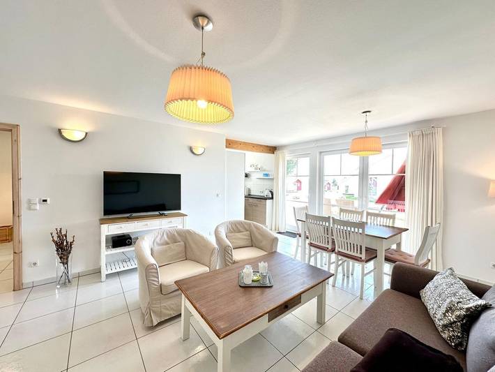 Ferienwohnung für 4 Personen, mit Terrasse und Garten sowie Sauna und Ausblick in Sierksdorf, Südliche Ostseeküste