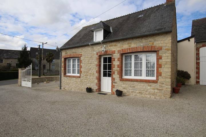 Gîte pour 4 personnes, avec terrasse à Amfreville (Normandie)
