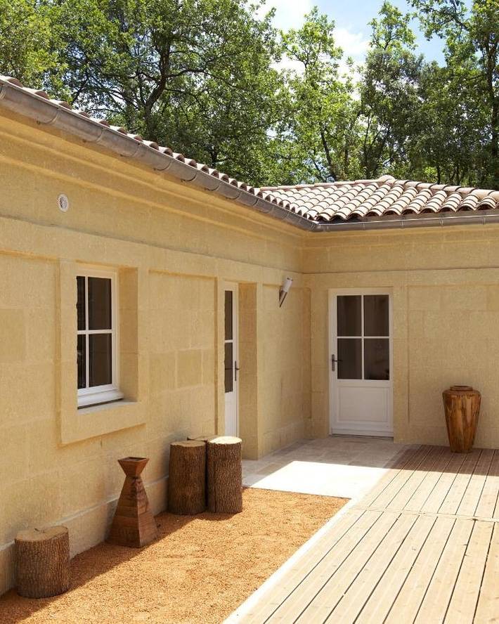 Hôtel pour 2 personnes, avec sauna et terrasse ainsi que jardin et piscine à Villevieille - 4