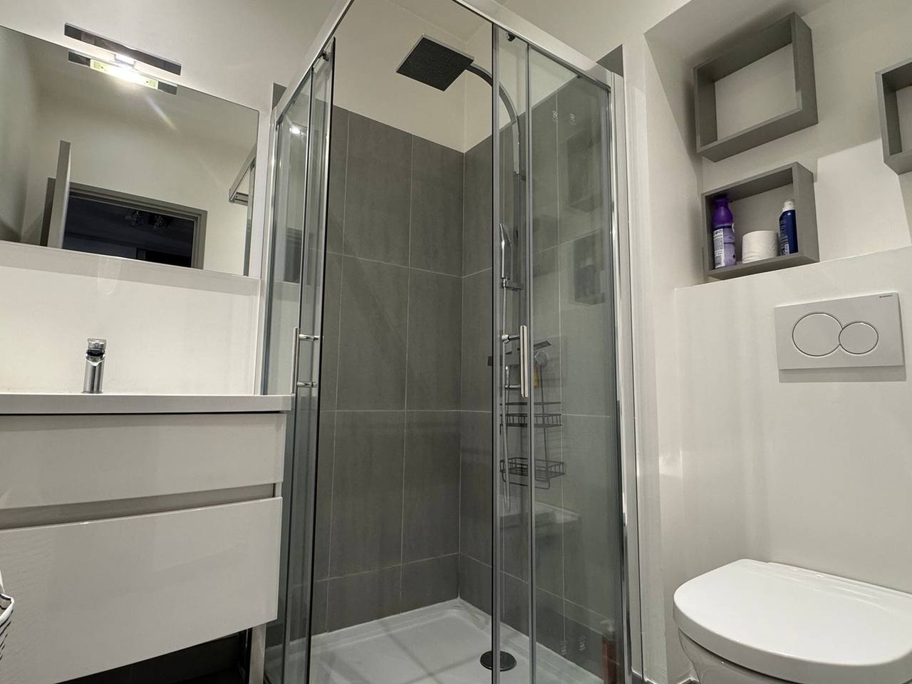 Apartamento entero, Luminoso T2 con Wifi en palacio histórico para 1/2 personas in Aix-les-Bains, Chambéry region
