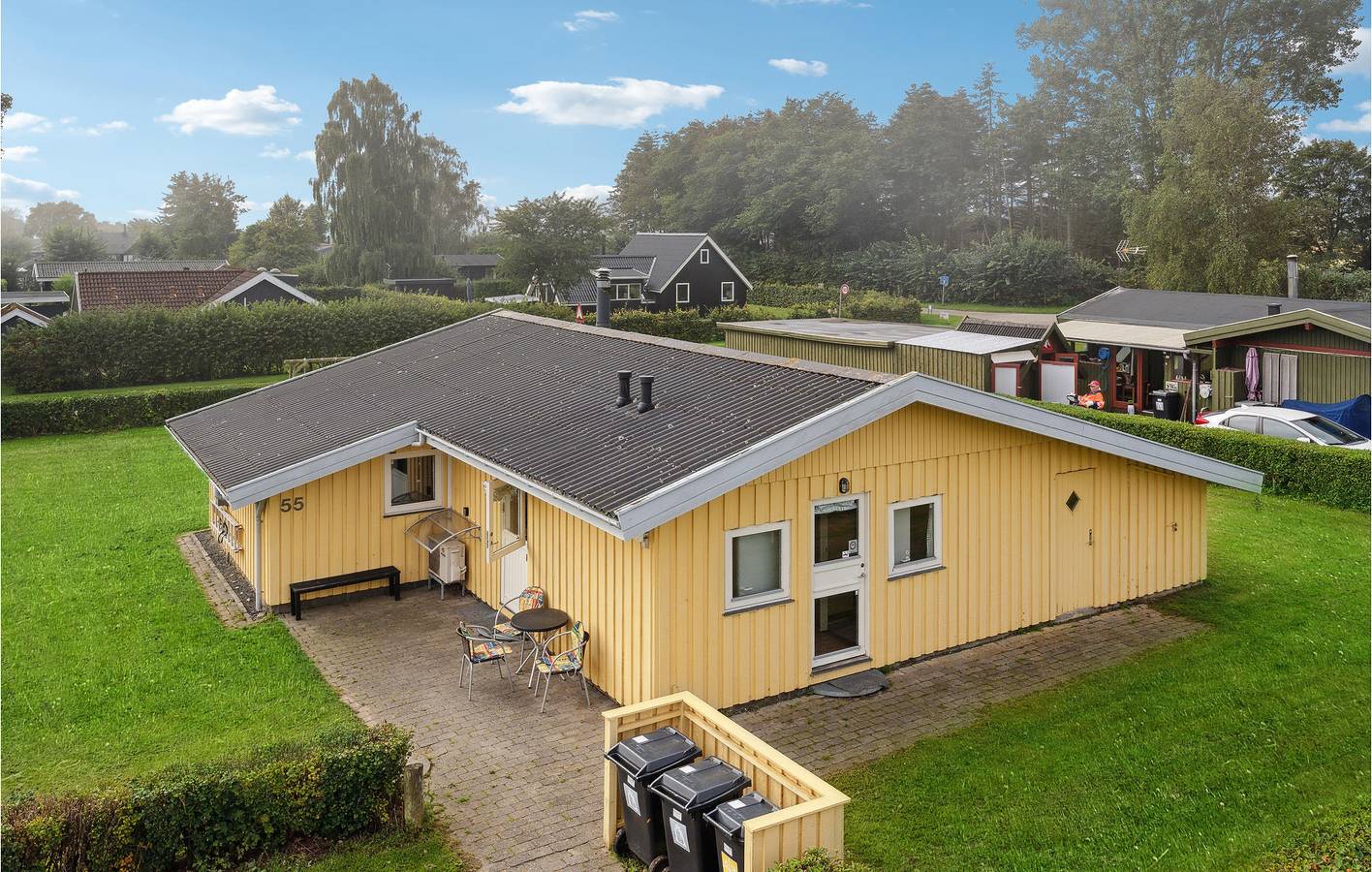 Holiday home for 7 people with terrace in Norsminde, Odder Region
