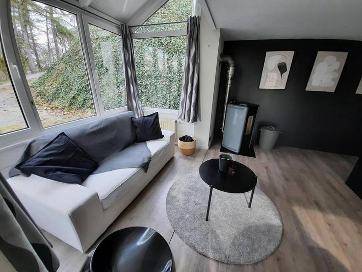 Location de vacances pour 4 personnes, avec terrasse à Hotton